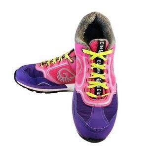 Giesswein Wool Cross X Sneakers Women's EU 38 US 7.5 Pink Purple Comfort Trainer